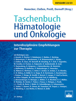 cover image of Taschenbuch Hämatologie und Onkologie